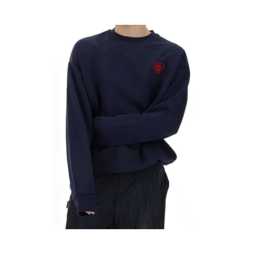 Heart Embroidered Sweater