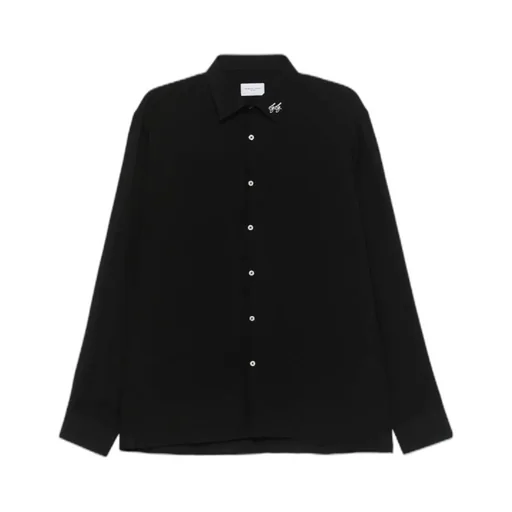 Embroidered Collar Shirt
