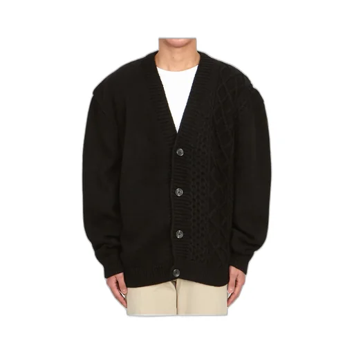 V-Neck Long-Sleeved Sweater