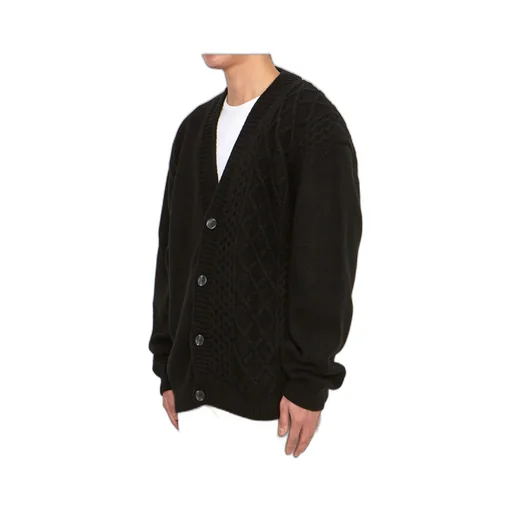 V-Neck Long-Sleeved Sweater
