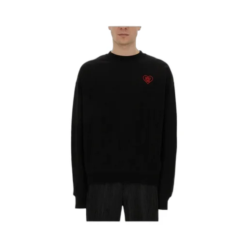 Heart Embroidered Sweater