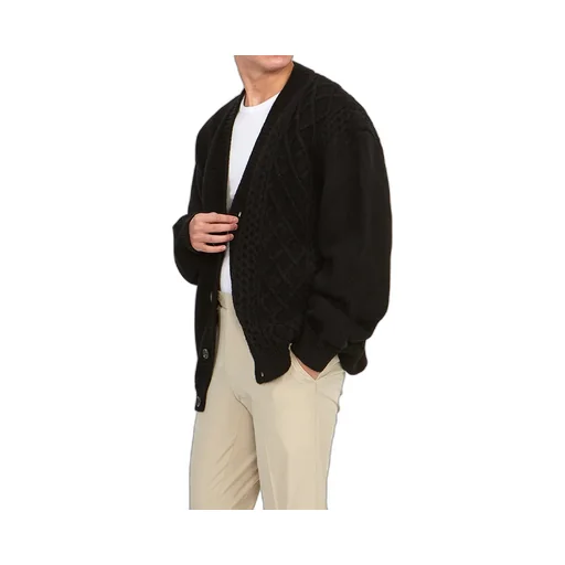 V-Neck Long-Sleeved Sweater
