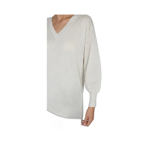 V-Neck Ribbed Jumper