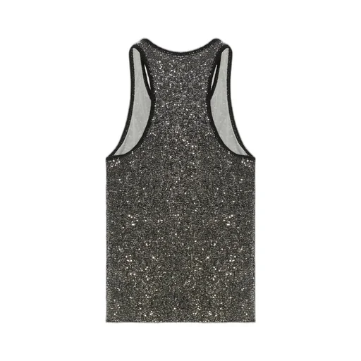 Sequin Embellished Tank Top
