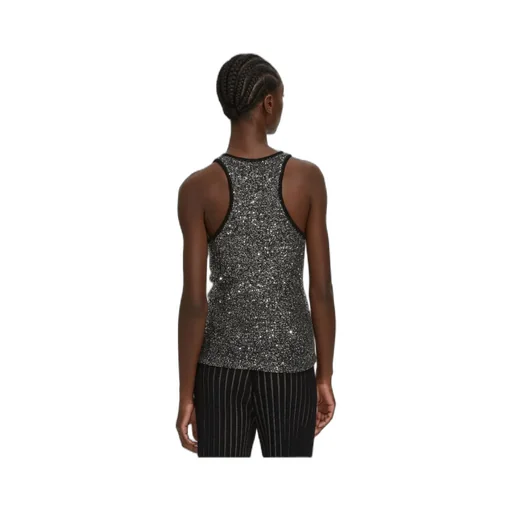 Sequin Embellished Tank Top