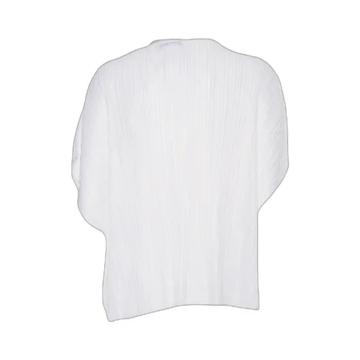 Wrinkles Short-Sleeved Blouse