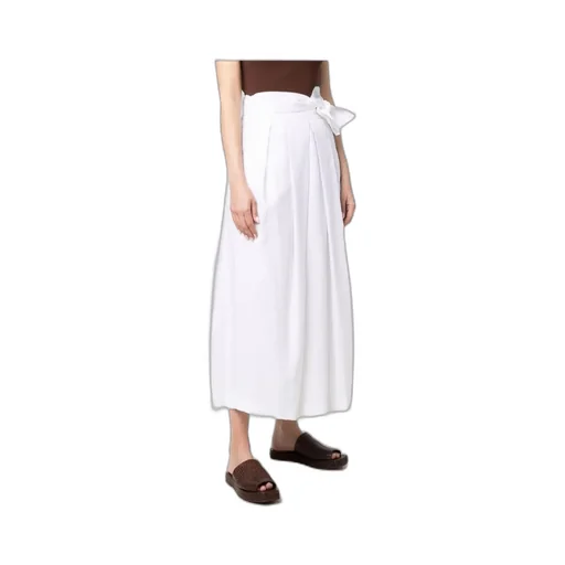 Bow-Tied Midi Skirt