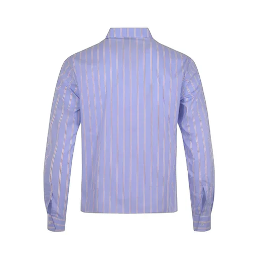 Striped Button-Up Shirt