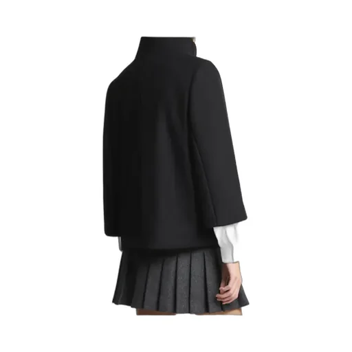 Wool Cape Coat