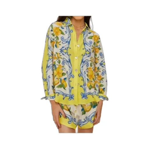 Sicily Scarf Printed Shirt