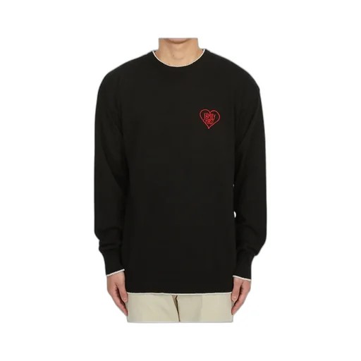 Embroidered-Logo Crew-Neck Jumper