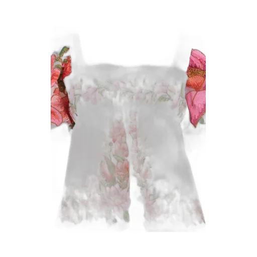 Summer Fruit Printed Blouse