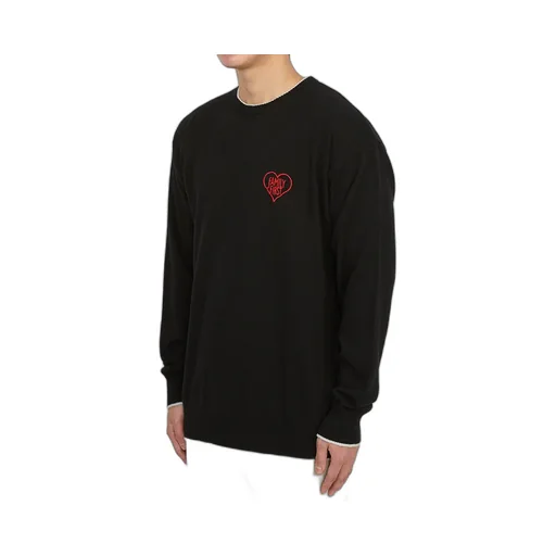 Embroidered-Logo Crew-Neck Jumper