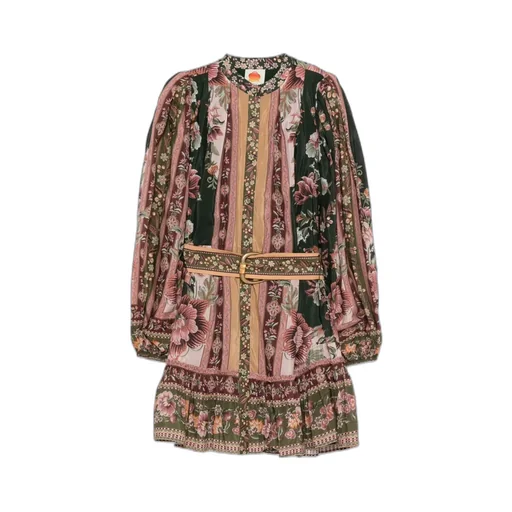 Floral Belted Dress