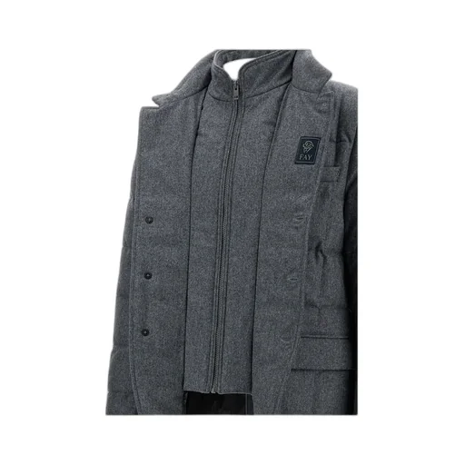Quilted Zip-Closure Coat