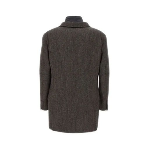 Double-Breasted Wool Coat