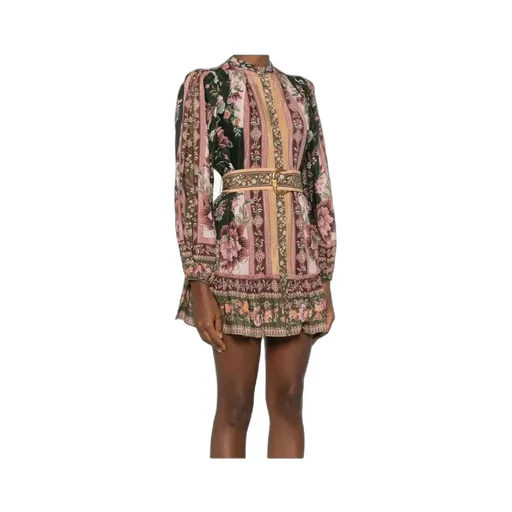 Floral Belted Dress