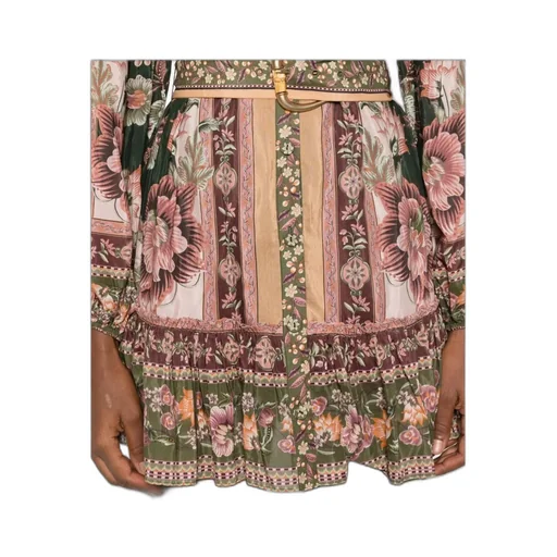 Floral Belted Dress