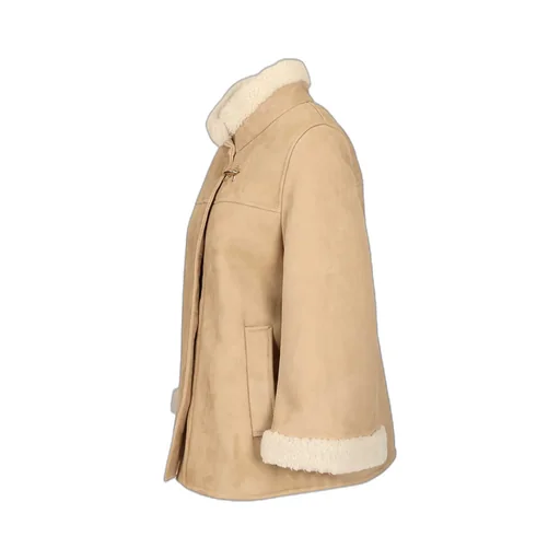 Stand Collar Leather Jacket