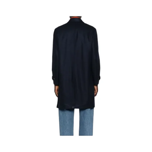 Three-Button Wool Coat