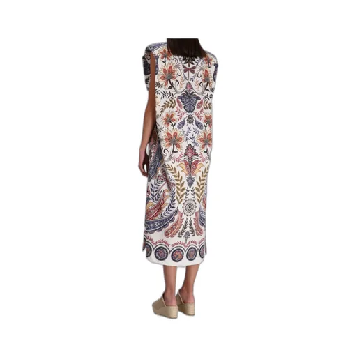 Boho Glam Floral Midi Dress