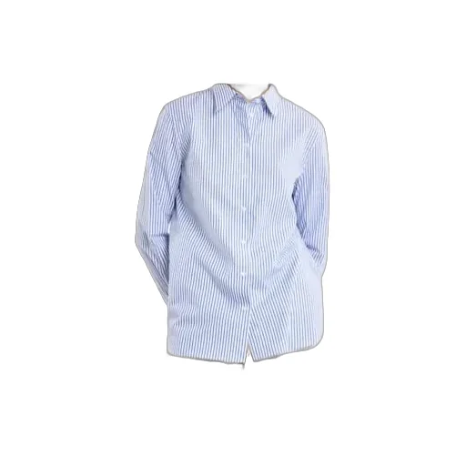 Striped Button-Up Shirt