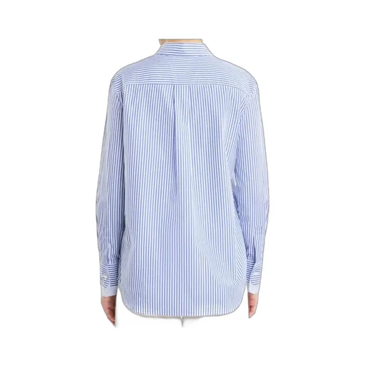 Striped Button-Up Shirt