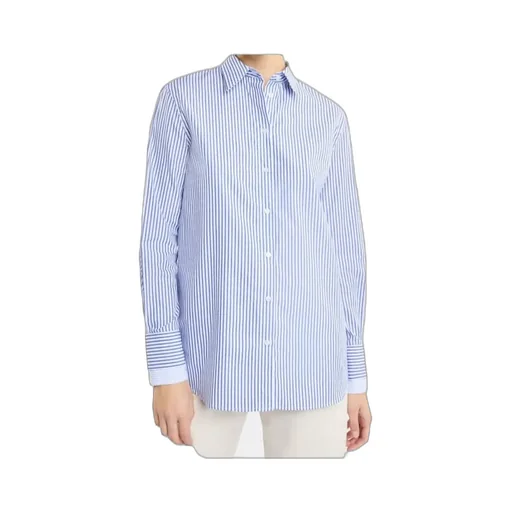 Striped Button-Up Shirt