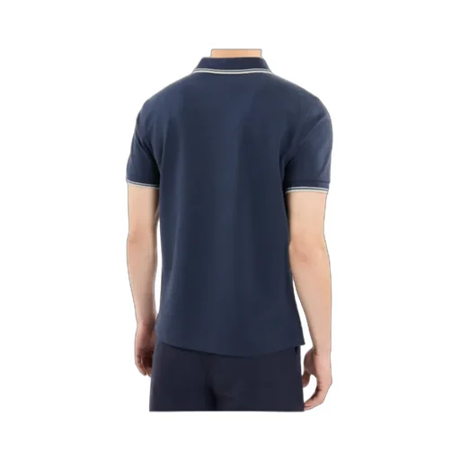 Striped Collar Polo Shirt