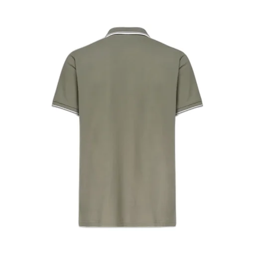 Striped Collar Polo Shirt