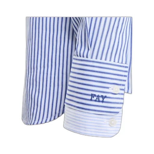 Striped Button-Up Shirt
