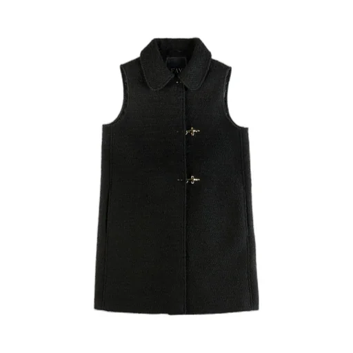 Ganci-Detail Textured-Finish Gilet