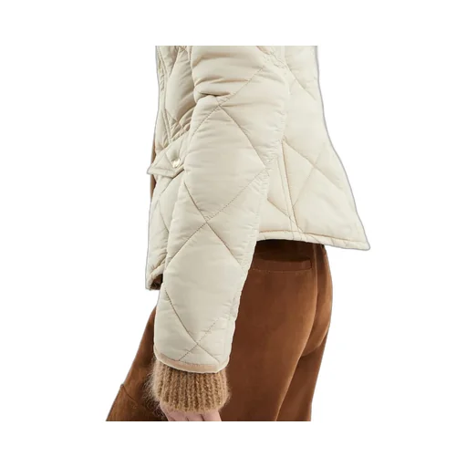 Diamond-Quilted Jacket