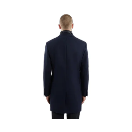 Layered Straight Hem Coat