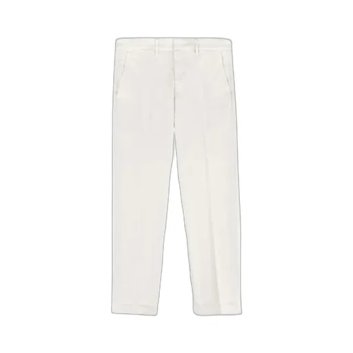 Slim-Cut Tailored Trousers