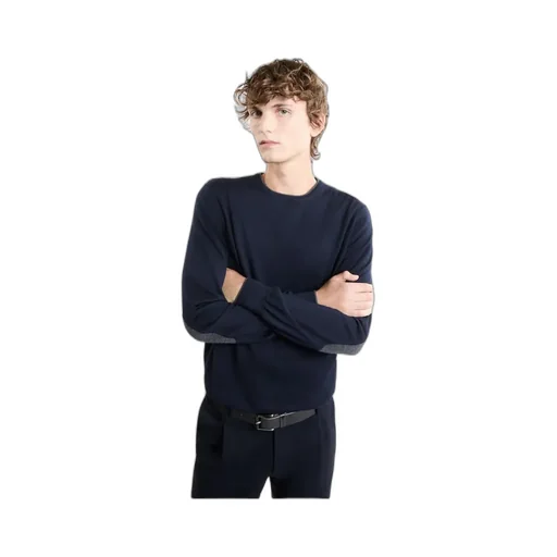 Round-Neck Crewneck Jumper