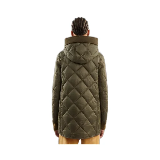 Quilted Hooded Coat