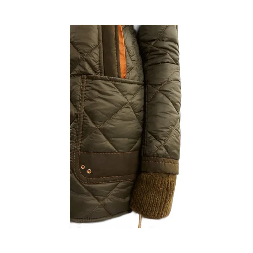 Quilted Hooded Coat