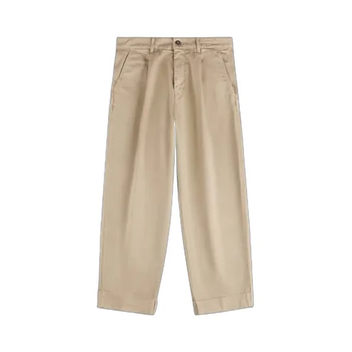 Belt-Loop Casual Pants