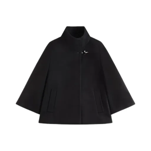 High Collar Cape Coat