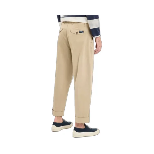 Belt-Loop Casual Pants