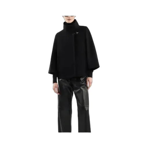 High Collar Cape Coat