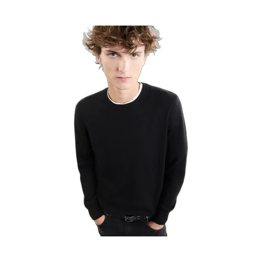 Ribbed Crewneck Sweater