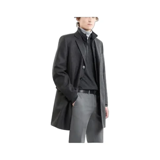 Padded Wool Coat