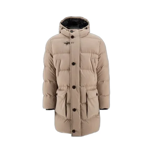 Drawstring Hood Down Jacket