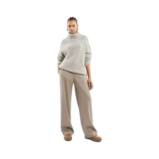 Straight-Leg Trousers
