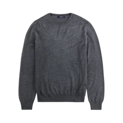 Long-Sleeved Round-Neck Jumper