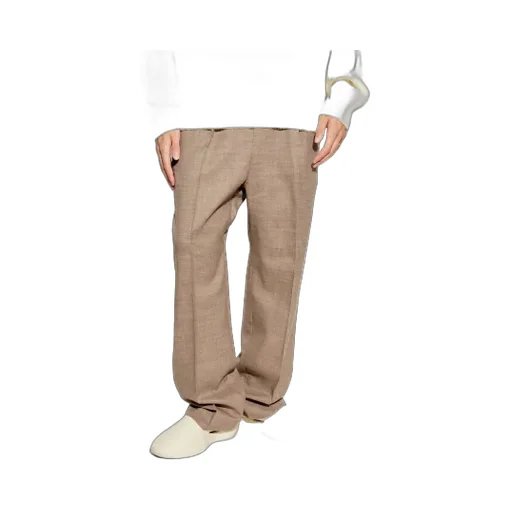 Pleated-Front Drawstring Trousers