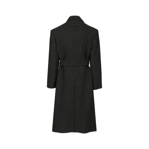 Belted Waist Relaxed Coat
