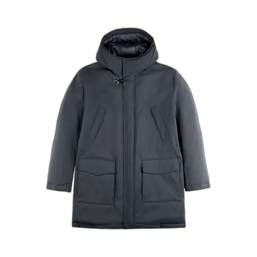 Technical Taffeta Parka Coat